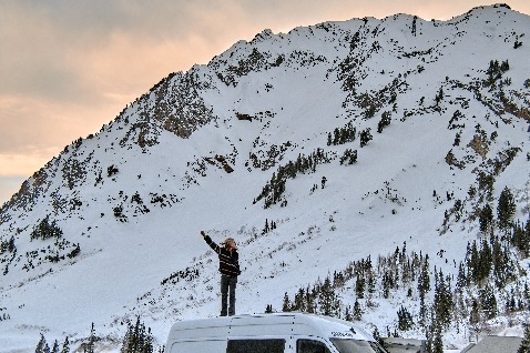 HOW TO GUIDE WINTER CAMPERVAN ROAD TRIP 14
