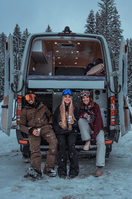 HOW TO GUIDE WINTER CAMPERVAN ROAD TRIP 17