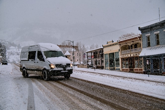 HOW TO GUIDE WINTER CAMPERVAN ROAD TRIP 8