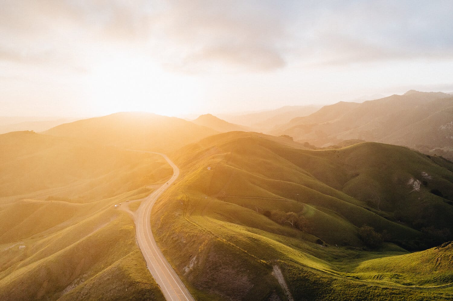 Perfect 2 Week Road Trip Itinerary for the California Coast Green Valley Road 1