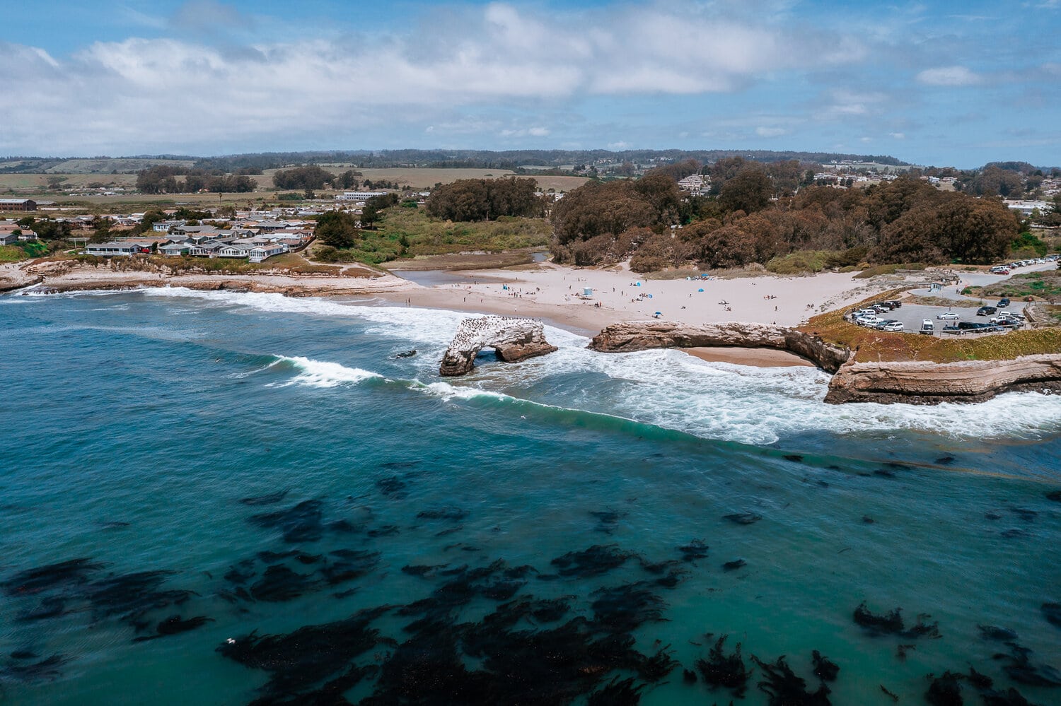 Perfect 2 Week Road Trip Itinerary for the California Coast Natural Bridges State Beach