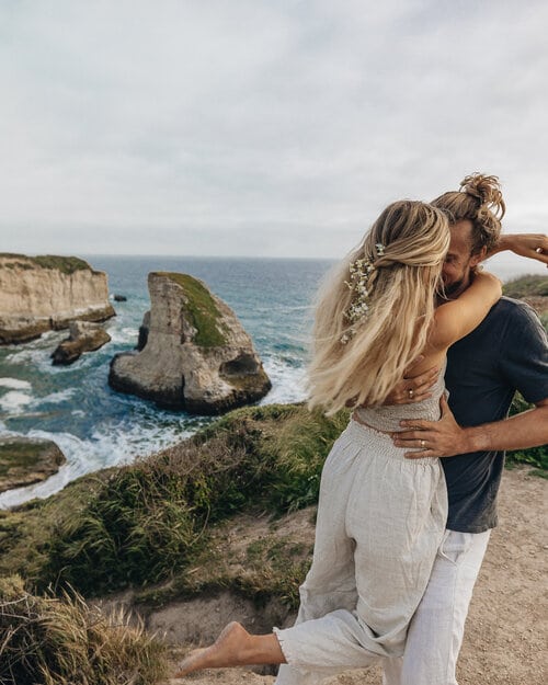 Perfect 2 Week Road Trip Itinerary for the California Coast Shark Fin Cove